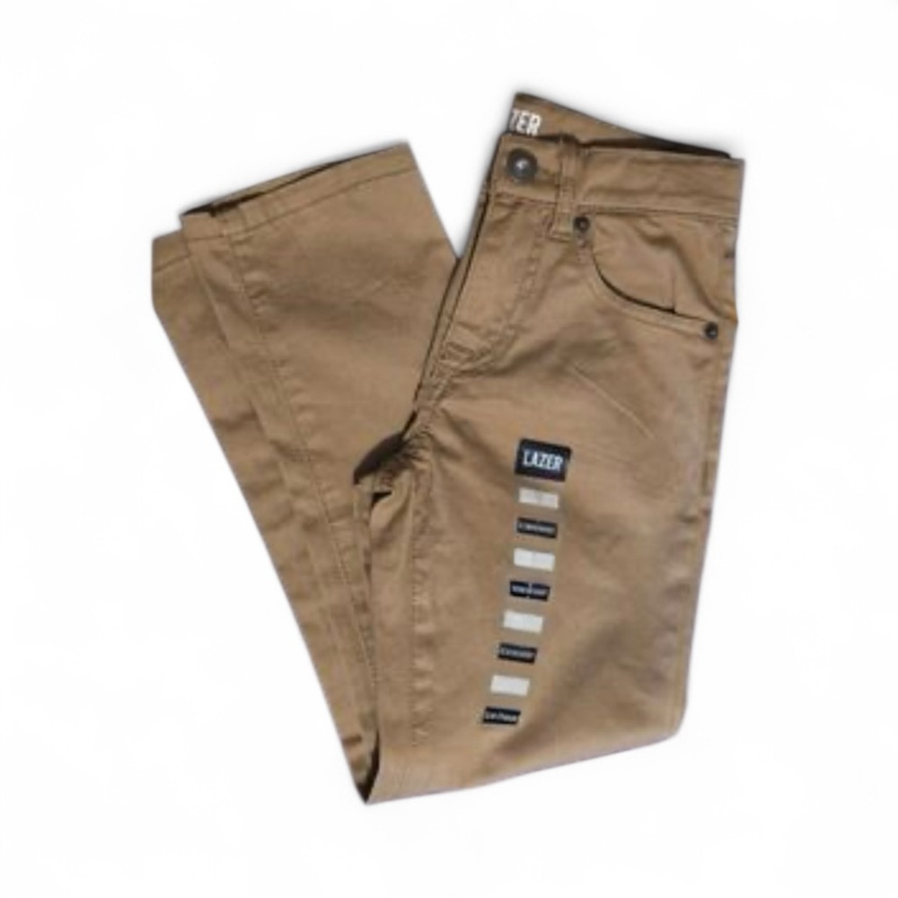 NWT Lazer x Stitch Fix Kids Damien Stretch Twill 5 Pocket Pant Slim Straight